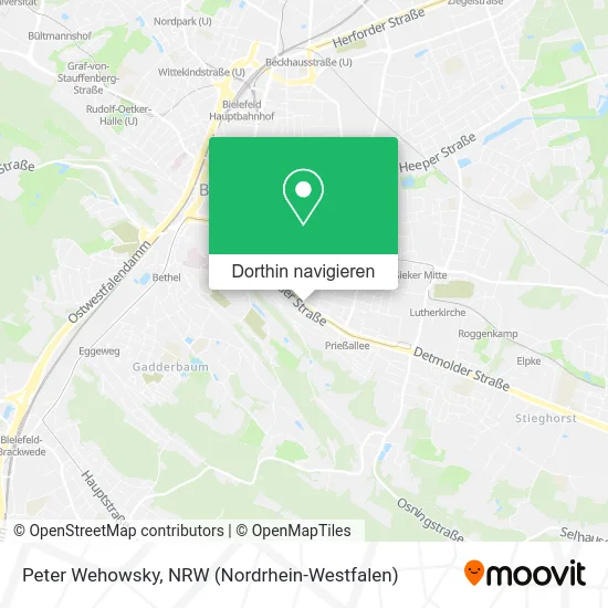 Peter Wehowsky Karte