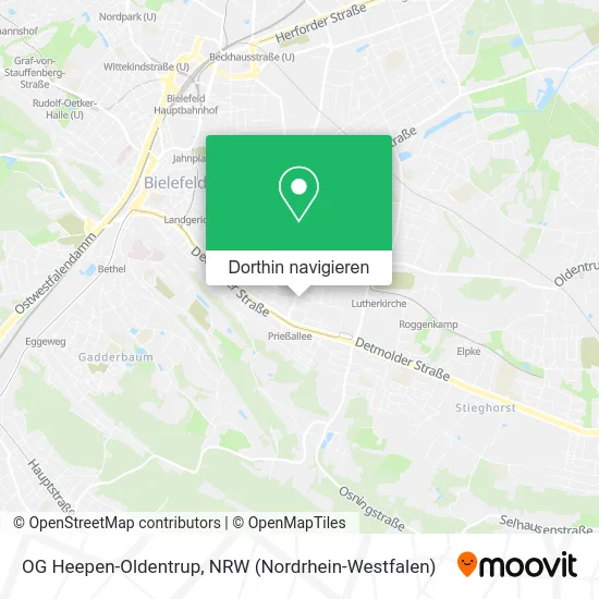 OG Heepen-Oldentrup Karte