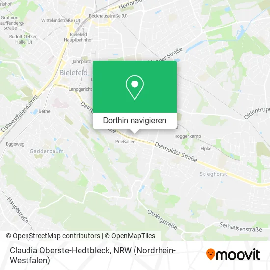 Claudia Oberste-Hedtbleck Karte