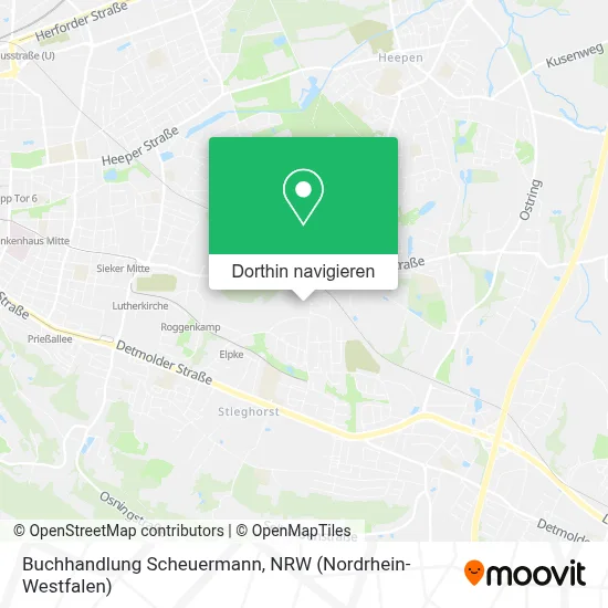 Buchhandlung Scheuermann Karte