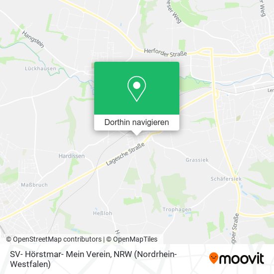 SV- Hörstmar- Mein Verein Karte