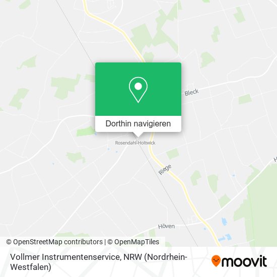 Vollmer Instrumentenservice Karte
