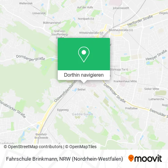 Fahrschule Brinkmann Karte
