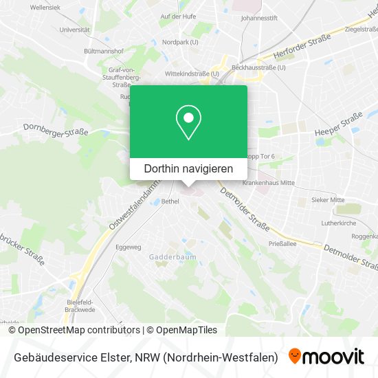 Gebäudeservice Elster Karte