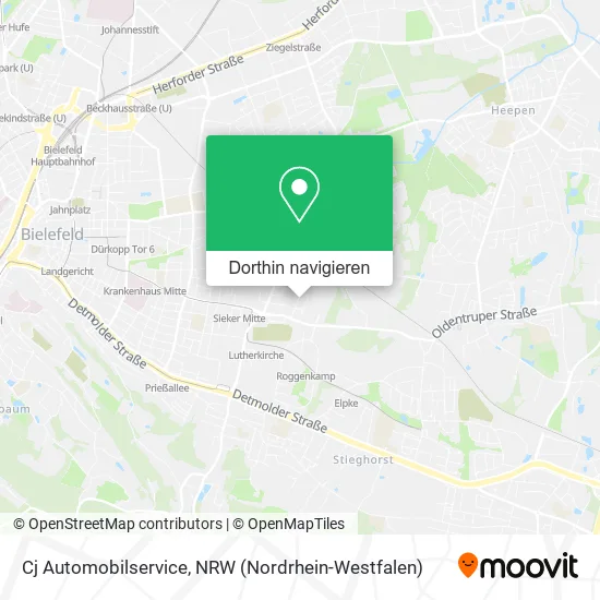 Cj Automobilservice Karte