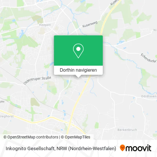 Inkognito Gesellschaft Karte