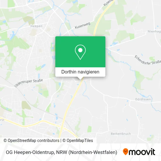 OG Heepen-Oldentrup Karte