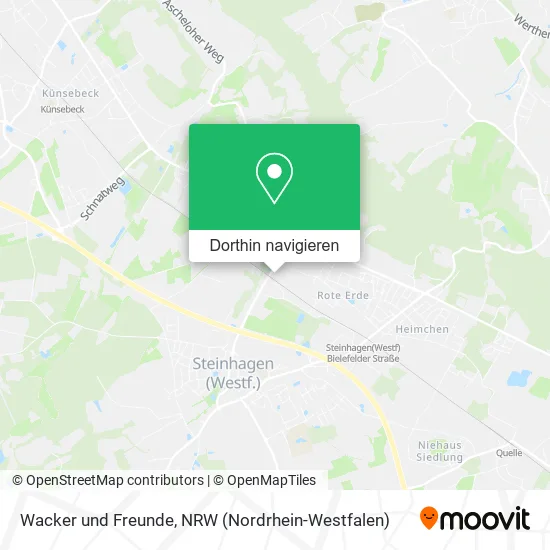 Wacker und Freunde Karte