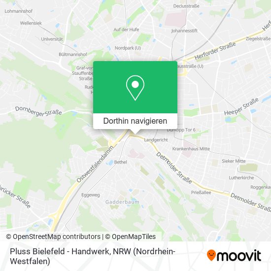 Pluss Bielefeld - Handwerk Karte