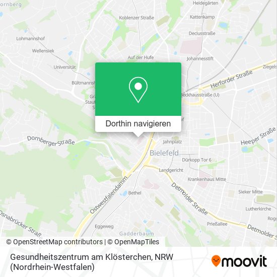 Gesundheitszentrum am Klösterchen Karte