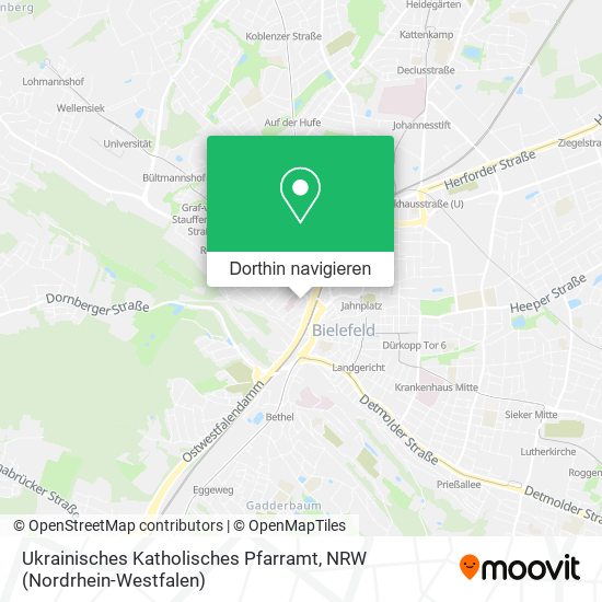 Ukrainisches Katholisches Pfarramt Karte
