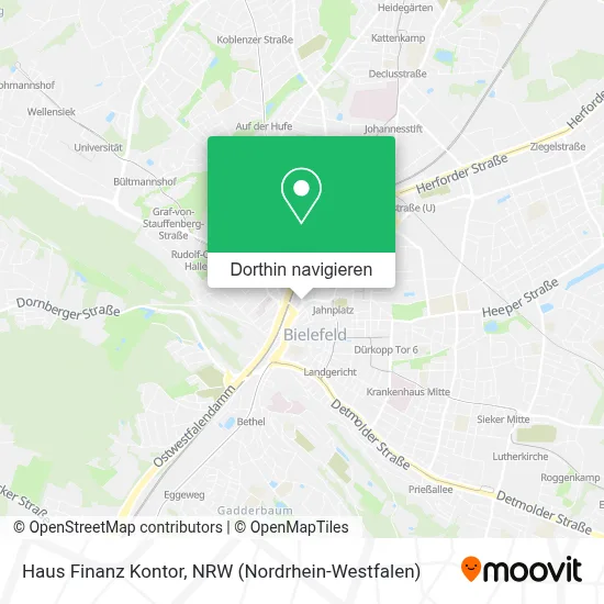 Haus Finanz Kontor Karte