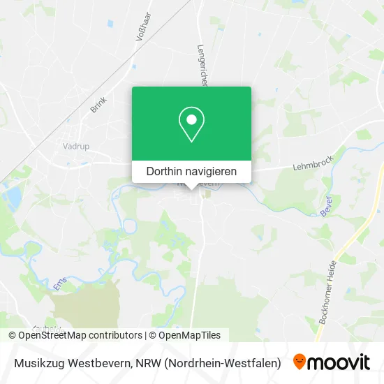 Musikzug Westbevern Karte