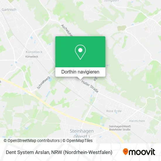 Dent System Arslan Karte