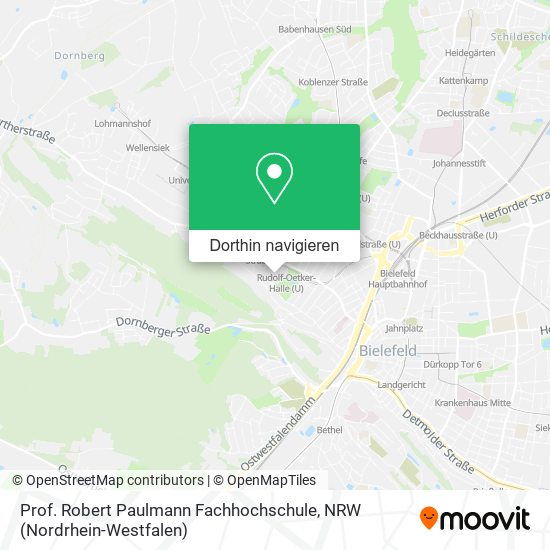 Prof. Robert Paulmann Fachhochschule Karte