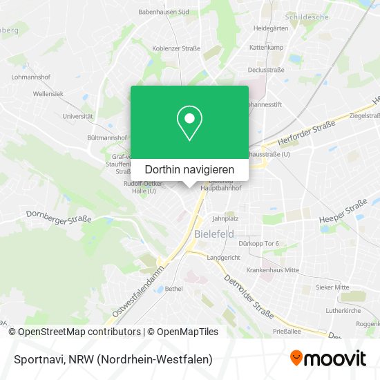 Sportnavi Karte