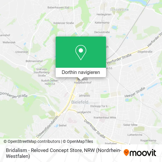 Bridalism - Reloved Concept Store Karte