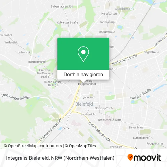 Integralis Bielefeld Karte