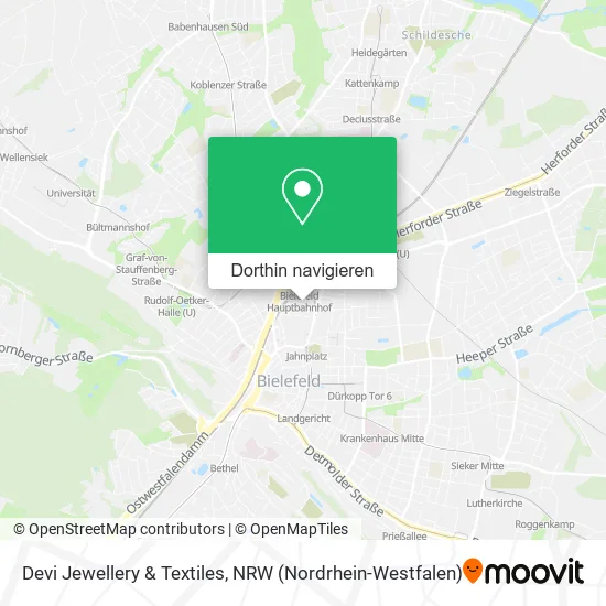 Devi Jewellery & Textiles Karte