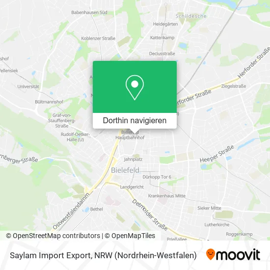 Saylam Import Export Karte