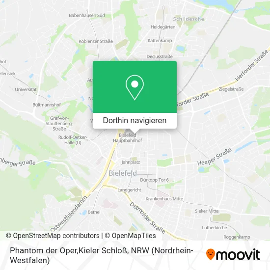 Phantom der Oper,Kieler Schloß Karte