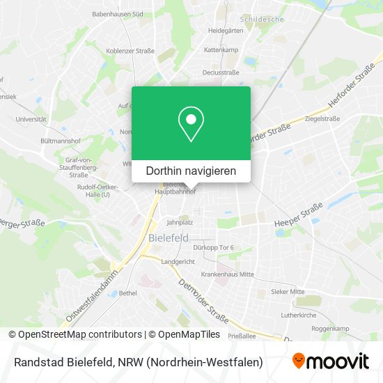 Randstad Bielefeld Karte