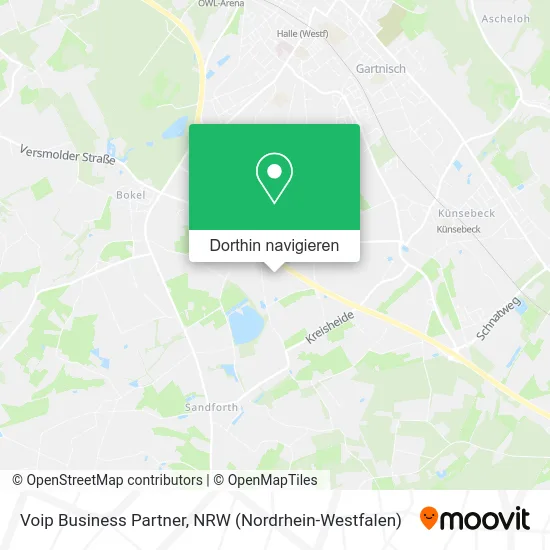 Voip Business Partner Karte