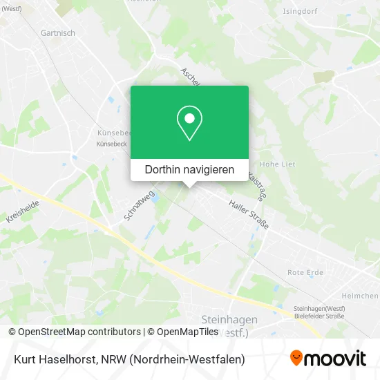 Kurt Haselhorst Karte