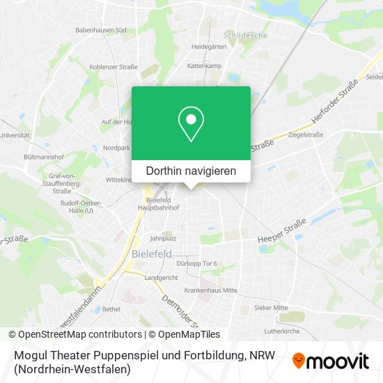 Mogul Theater Puppenspiel und Fortbildung Karte