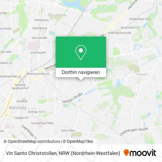 Vin Santo Christstollen Karte