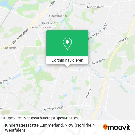 Kindertagesstätte Lummerland Karte