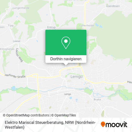 Elektro Mariscal Steuerberatung Karte