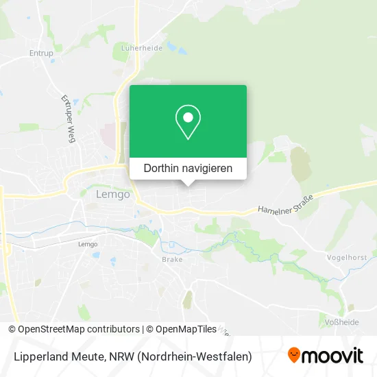 Lipperland Meute Karte