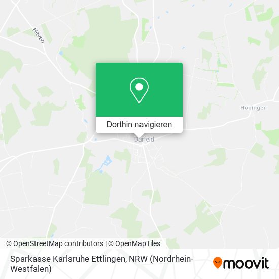Sparkasse Karlsruhe Ettlingen Karte
