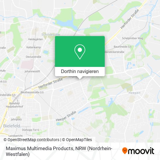 Maximus Multimedia Products Karte