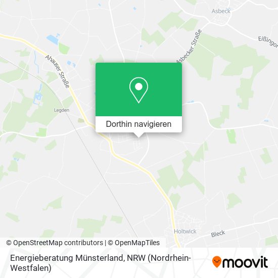 Energieberatung Münsterland Karte