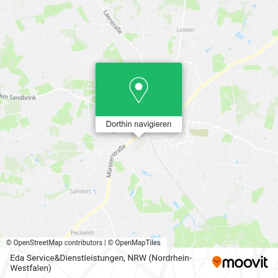 Eda Service&Dienstleistungen Karte