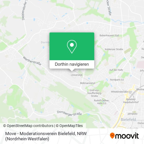 Move - Moderationsverein Bielefeld Karte