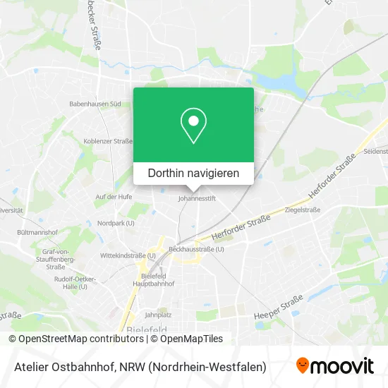 Atelier Ostbahnhof Karte