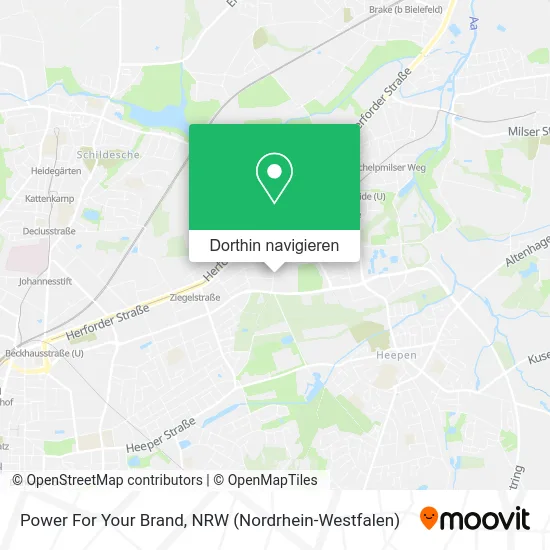 Power For Your Brand Karte