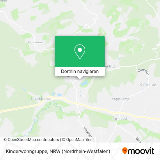 Kinderwohngruppe Karte