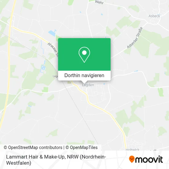 Lammart Hair & Make-Up Karte