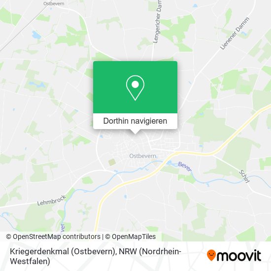 Kriegerdenkmal (Ostbevern) Karte