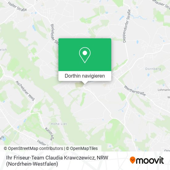 Ihr Friseur-Team Claudia Krawczewicz Karte