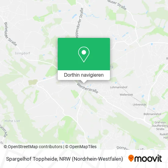 Spargelhof Toppheide Karte