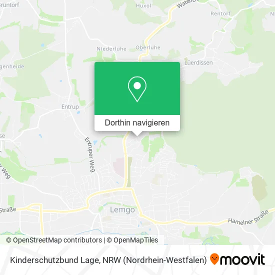 Kinderschutzbund Lage Karte