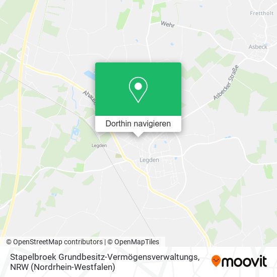 Stapelbroek Grundbesitz-Vermögensverwaltungs Karte