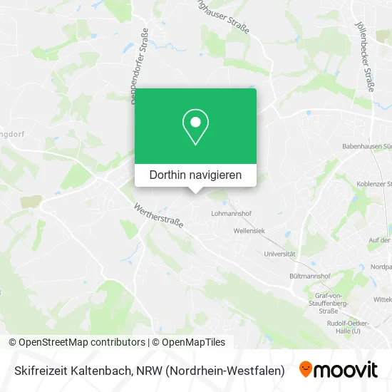 Skifreizeit Kaltenbach Karte