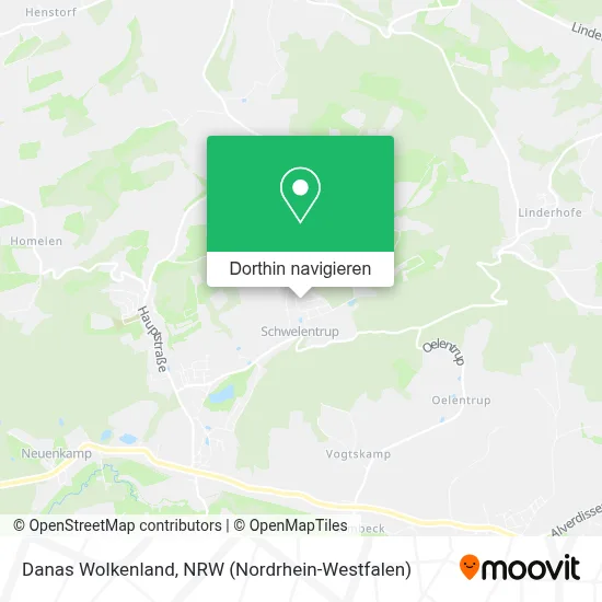 Danas Wolkenland Karte