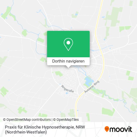 Praxis für Klinische Hypnosetherapie Karte